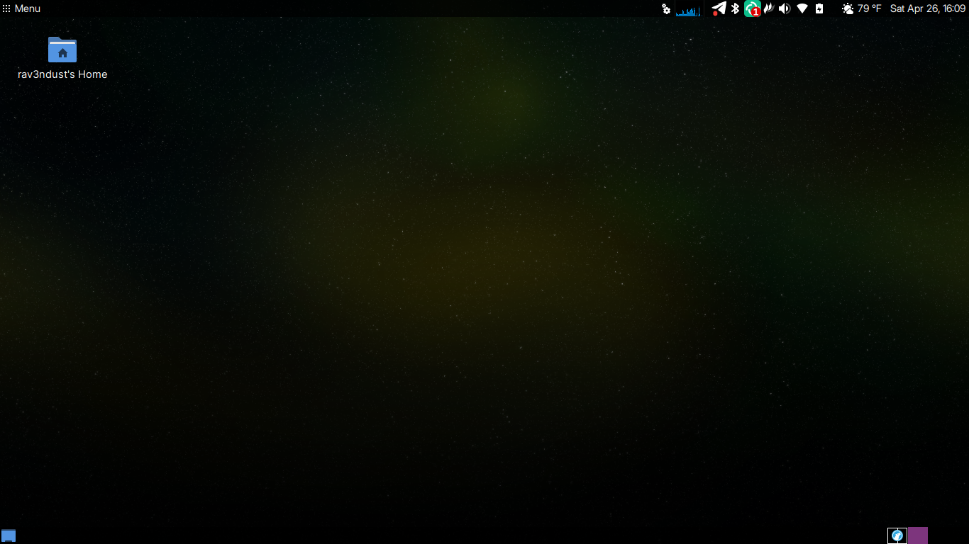 my mate desktop on debian